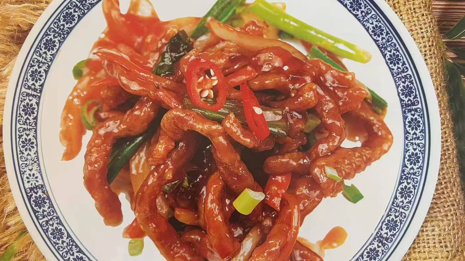 Chef China dishes