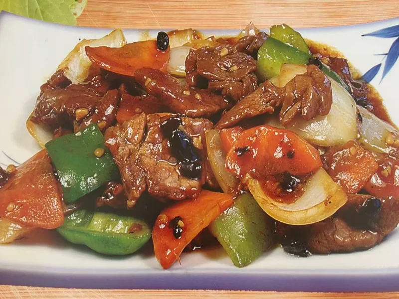 Beef with Black Bean Sauce