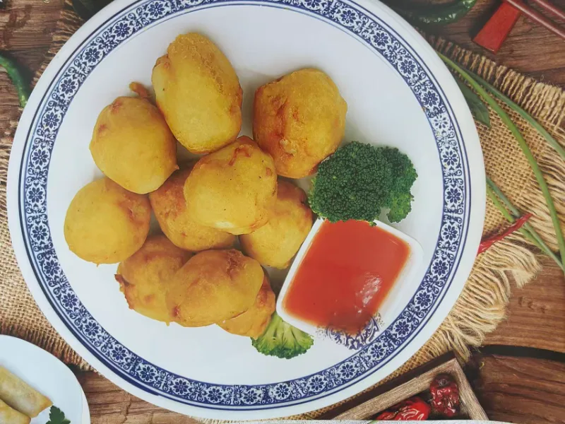 Sweet and Sour Chicken Balls
